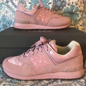 New Balance pink sneakers